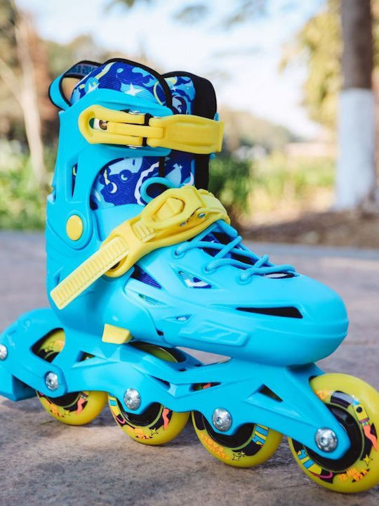 Flying Eagle Inline Αυξομειούμενα Rollers Μπλε Παιδικά