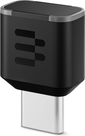 Epos Adapt E1 In-ear Bluetooth Handsfree Earphones with Sweat Resistance and Charging Case Scandinavian Black