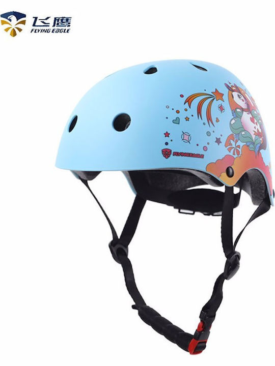 Flying Eagle Bicycle Helmet Blue
