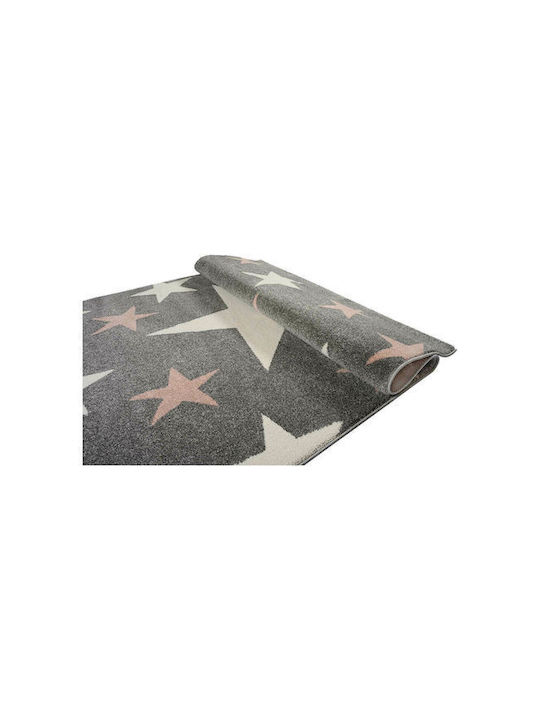 Star Kinder Teppich Gray 160x230cm