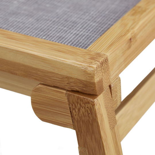 Relaxdays Bamboo Δίσκος Σερβιρίσματος 23x60x33cm
