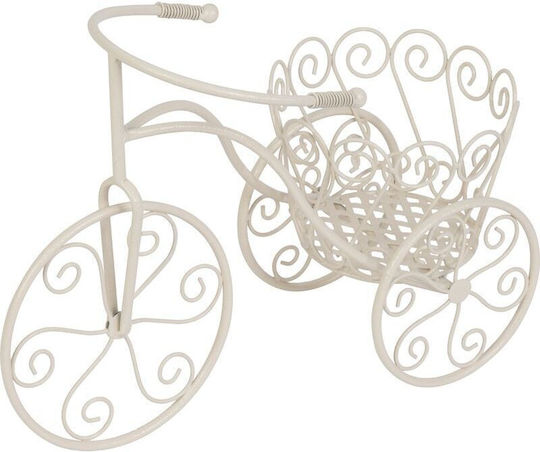 Metal Plant Pot Holder Magichome Bicycle Model 48x20x35 Cm