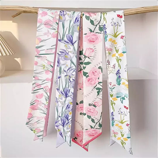 Set aus 6 Haarbändern mit Blumenmuster