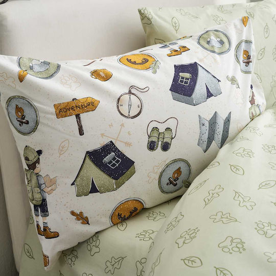 Vesta Home Bettwäsche-Set Einzel Baumwolle 170x260cm 3Stück