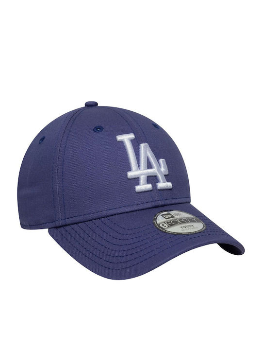 New Era Παιδικό Καπέλο Jockey Υφασμάτινο La Dodgers Mlb Μπλε