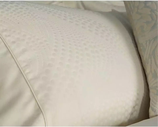 Valeron Set Huse Pentru Pilote 200x220cm Dublu Cu 5 Fețe De Pernă & 1 Cearșaf Cream