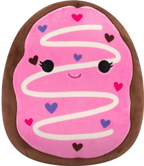 Jazwares Plush Squishmallows Valentine Ermengarde The Donut for Ages 3+ 19 cm