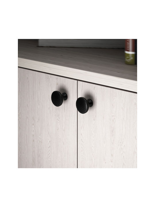 Sc Herrajes Knob Furniture made of Metallic Black 260-851#032#08 1pcs