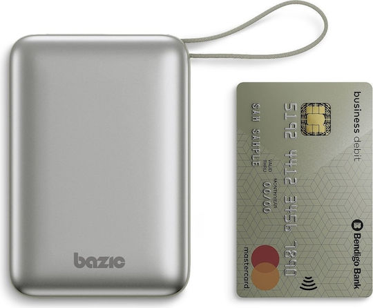 Energea Bazic Fusion Mini Power Bank 20000mAh 20W με Θύρα USB-A και Θύρα USB-C Power Delivery / Quick Charge 3.0 Γκρι