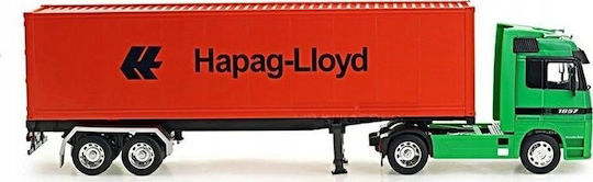 Welly Truck mit Anhänger 1:32 Mercedes Benz Actros K Line