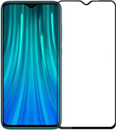 Vollkleber Vollflächig gehärtetes Glas (Redmi Note 8 Pro)