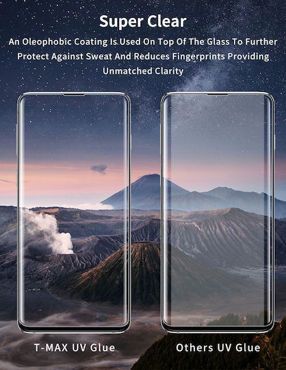 T-Max UV 3D Vollflächig gehärtetes Glas (Galaxy S21 Ultra 5G)