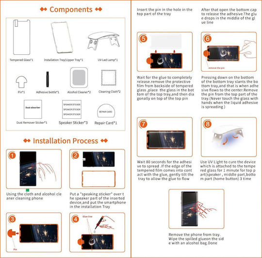 T-Max UV 3D Vollflächig gehärtetes Glas (Galaxy S21 Ultra 5G)