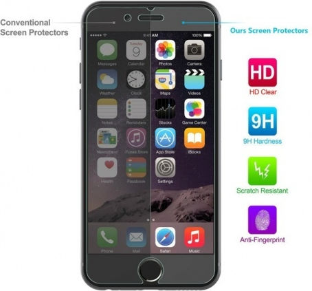Vollflächig gehärtetes Glas (iPhone SE 2022 / 2020 / 8 / 7)