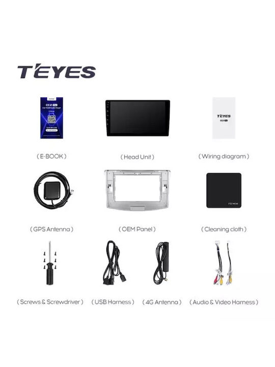 Navigație auto Teyes CC3 2K Volkswagen Passat CC 2008-2016 6+128GB 10.36" QLED Octa-core 2GHz Android 4G Bluetooth 5.1 DSP