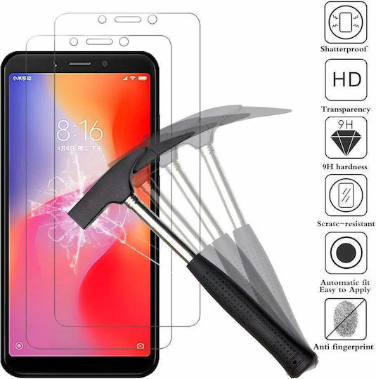 9D Tempered Glass (Xiaomi Redmi 6 A)