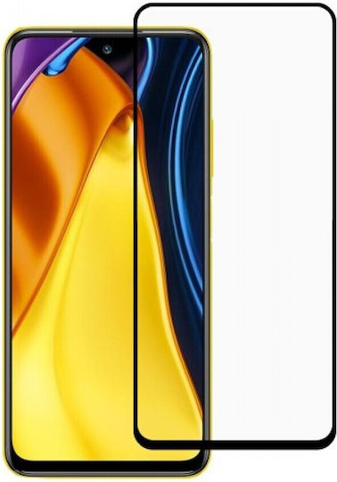 5D Full Glue Full Face Tempered Glass Black (Redmi Note 10 5G / Poco M3 Pro)
