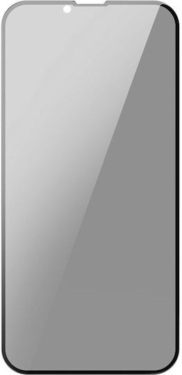 Baseus Anti Spy 0.23mm Full Face Tempered Glass 2pcs Black (iPhone 14 Plus / 13 Pro Max) SGQP020501