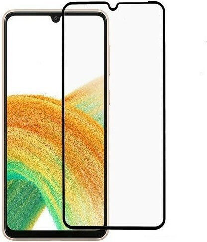 5D 0.33mm Full Glue Full Face Tempered Glass Black (Galaxy A33)