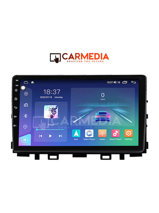Carmedia Автомобилна Аудио Система (Блутут/USB/AUX/WiFi/GPS/Apple-Carplay/Android-Auto) с Тъчскрийн 9.5"