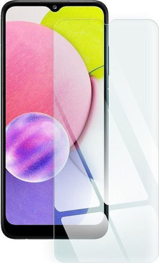 Blue Star Gehärtetes Glas (Galaxy A03s)