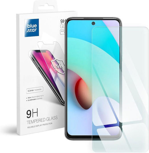 Blue Star Tempered Glass (Redmi 10)