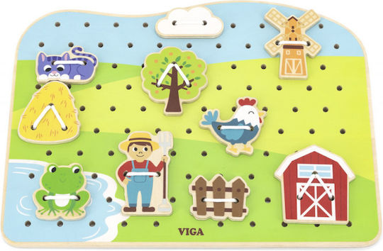 Viga Toys Ζωάκι από Ξύλο