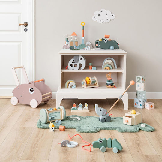 Done by Deer Baby Toy made of Wood with Sounds for 3++ Months