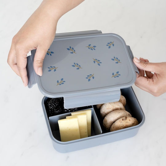 3 Sprouts Bento Box Plastik Kinder Lebensmittelbehälter Blau