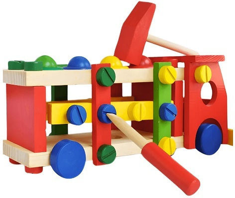 SDS Hammer Toy made of Wood