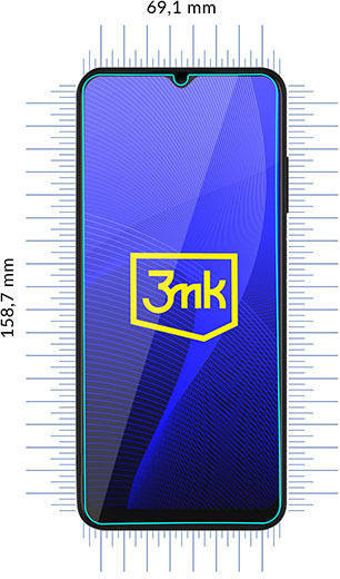 3MK Flexible 7H Tempered Glass (Galaxy A03s)