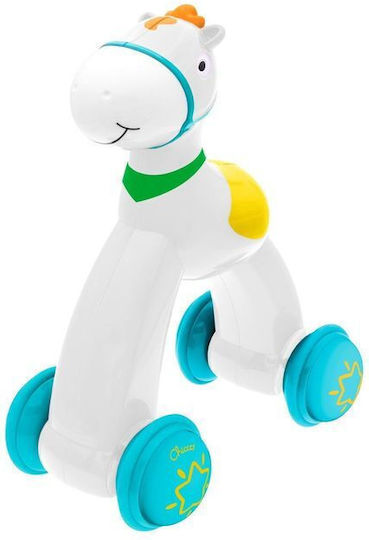 Chicco Συρόμενο Παιχνίδι Push & Go Horse με Ήχους για 12+ Μηνών