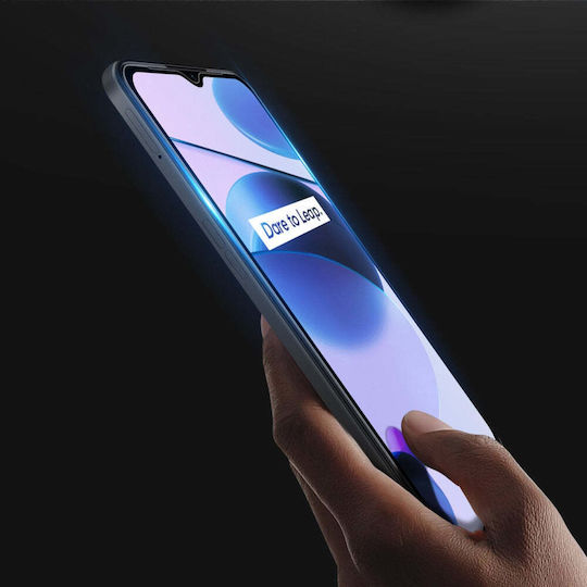 Dux Ducis 9D Full Face Tempered Glass Μαύρο (Realme C35)