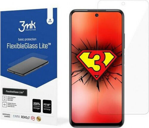 3MK FlexibleGlass Tempered Glass Μαύρο (Poco M5)