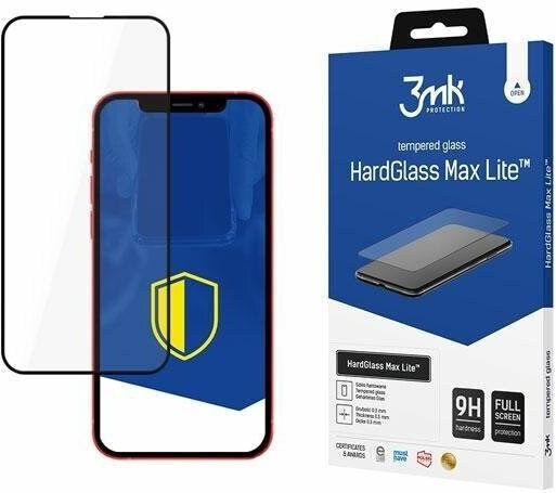 3MK HardGlass Max Lite Vollflächig gehärtetes Glas (iPhone 13 Pro Max)