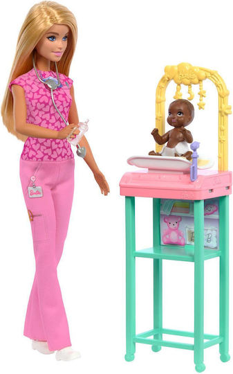 Barbie Set Păpuși Pediatru Pentru 3+ Ani
