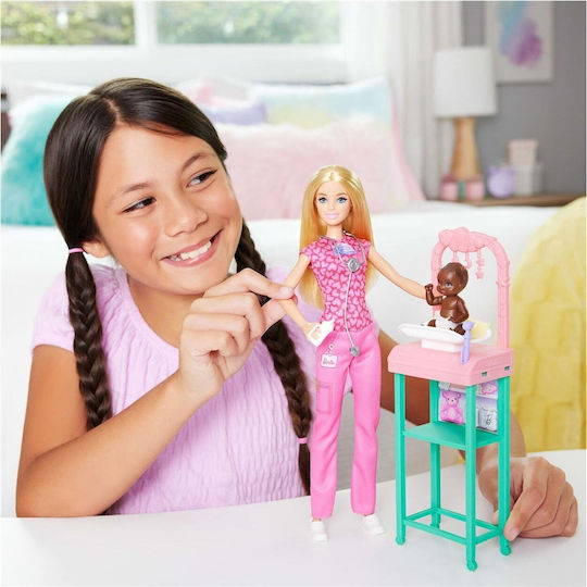 Barbie Set Păpuși Pediatru Pentru 3+ Ani