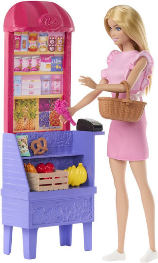 Barbie Malibu Set de păpuși Malibu la Piață pentru 3+ ani+ Ani (Diverse modele) 1 buc