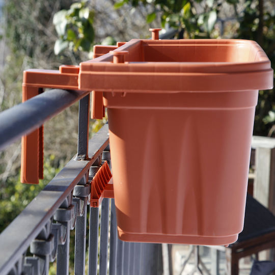 Bama Blumenkasten Kunststoff Light Terracotta 80x20x18.5cm.