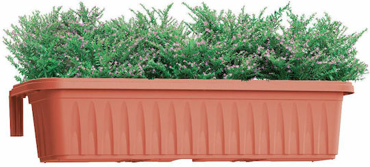 Bama Blumenkasten Kunststoff Light Terracotta 80x20x18.5cm.
