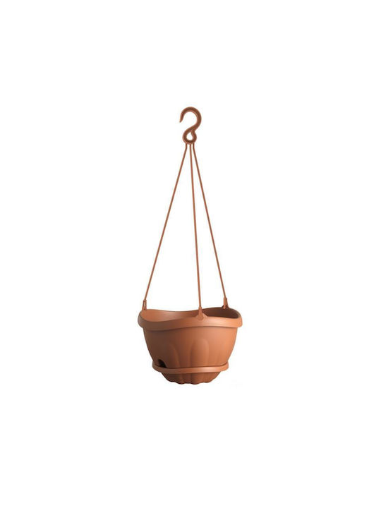 Bama Topf Kunststoff Light Terracotta 28x28x20cm.