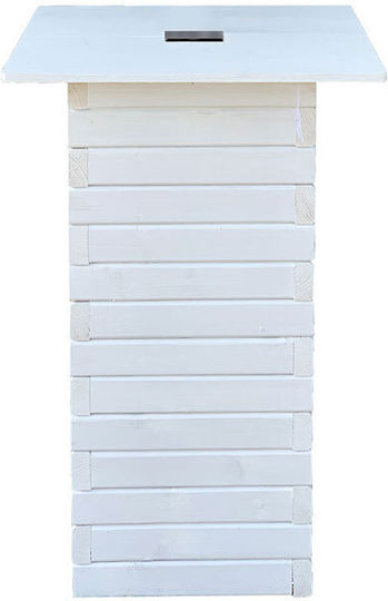 Woodware Planter Box Wooden White Woodware Planter Box Wooden White