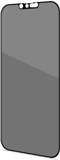 Celly Frame Privacy Full Face Tempered Glass Μαύρο (iPhone 14 Plus / 13 Pro Max)
