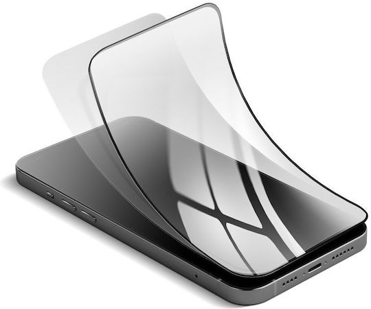 Forcell Flexible Nano 5D Tempered Glass Black (iPhone 12 / 12 Pro)