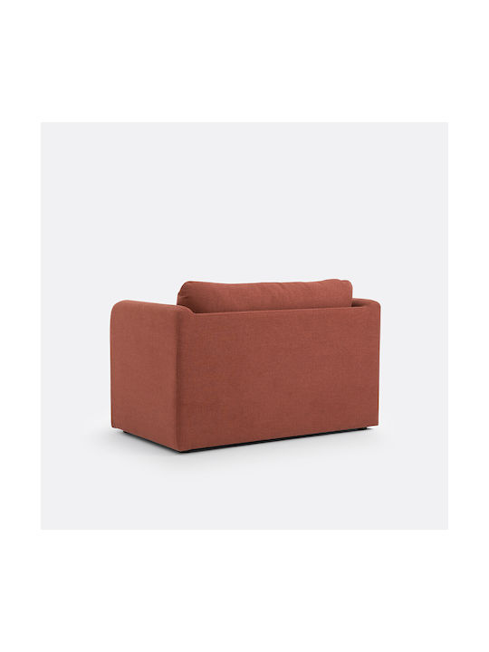 Doppelsitzer Sofa Sofa Orange 119x76x79cm