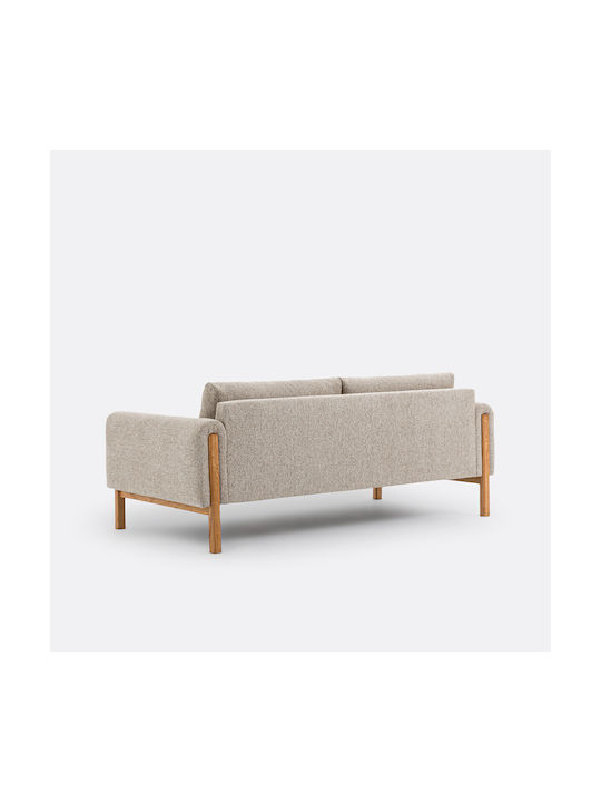 Canapea Cu Trei Locuri Bej 193x84x84cm