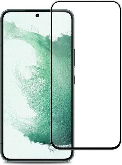 5D Full Glue Full Face Tempered Glass Μαύρο (Galaxy S22+ 5G)