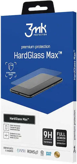 3MK HardGlass Max Full Face Tempered Glass Black (Huawei P50 Pro)
