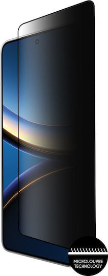 Idol 1991 0.25mm Full Glue Privacy Tempered Glass Black (Poco F7 Pro)