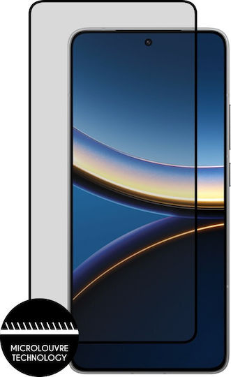 Idol 1991 0.25mm Full Glue Privacy Tempered Glass Black (Poco F7 Pro)
